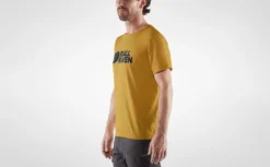 T-Shirt Fjallraven Men Logo Grey Melange -StormGear Verkoop Fjallraven Logo T shirt M 87310 160 E MODEL FJR 1