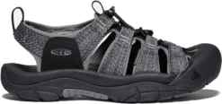 Sandaal Keen Men Newport H2 Black Steel Grey