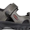 Sandaal Keen Men Targhee III Open Toe Sandal Grey Black