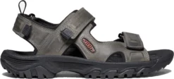 Sandaal Keen Men Targhee III Open Toe Sandal Grey Black