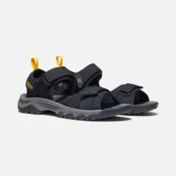 Sandaal Keen Men Targhee III Open Toe Black Yellow -StormGear Verkoop K1024865 5