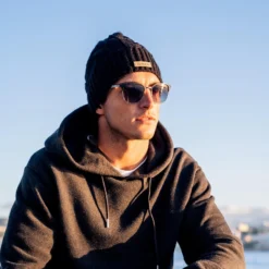 Muts Sinner Cable Beanie Zwart -StormGear Verkoop SIWE 321 10 13 34b1