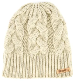 Muts Sinner Cable Beanie Beige