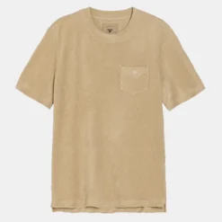 T-Shirt OAS Men Beige Terry Tee