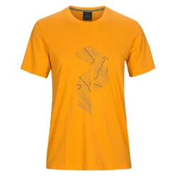 T-Shirt Peak Performance Men Explore Tee P Print Explorange
