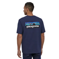 T-Shirt Patagonia Men P-6 Logo Responsibili-Tee Classic Navy -StormGear Verkoop WBS20 38504 CNY MK2