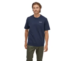 T-Shirt Patagonia Men P-6 Logo Responsibili-Tee Classic Navy -StormGear Verkoop WBS20 38504 CNY OM1