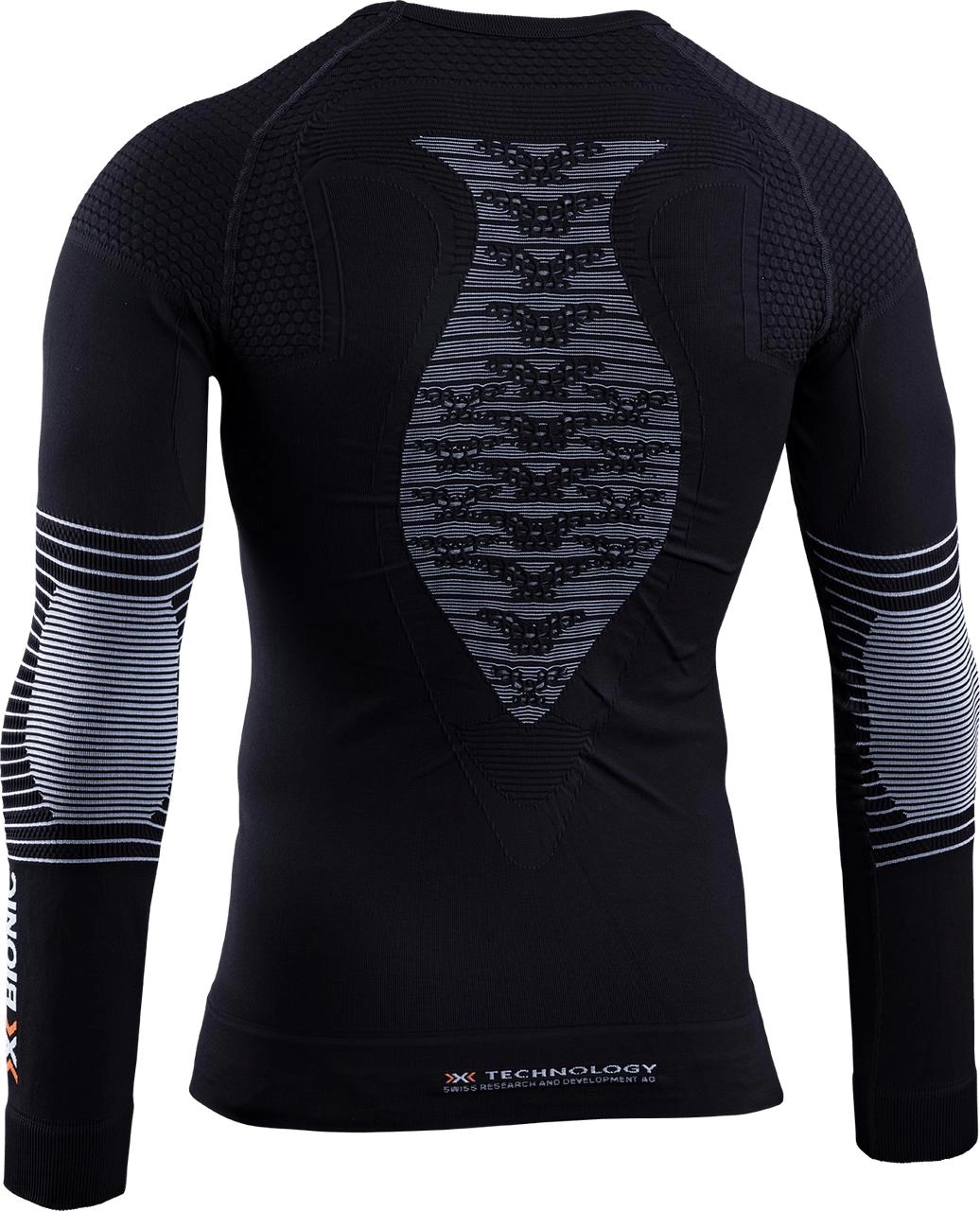 Ondershirt X-Bionic Men Energizer 4.0 Round Neck Lg Sl Black/White 2 Ondershirt X-Bionic Men Energizer 4.0 Round Neck Lg Sl Black/White - Afbeelding 2