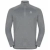 Longsleeve Odlo Men Mid Layer 1/2 Zip Berra Light Grey Melange