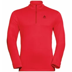 Longsleeve Odlo Men Mid Layer 1/2 Zip Berra Chinese Red