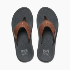 Slipper Reef Men Santa Ana Grey Tan -StormGear Verkoop ci5835t