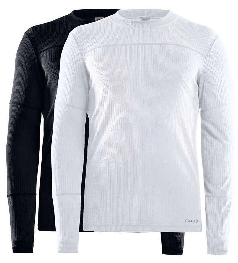 Ondershirt Craft Men Core 2-Pack Baselayer Tops M Black-White 1 Ondershirt Craft Men Core 2-Pack Baselayer Tops M Black-White