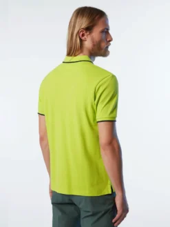 Polo North Sails Men SS Polo With Graphic Lime -StormGear Verkoop hi res 692397 0469 msback1 750x