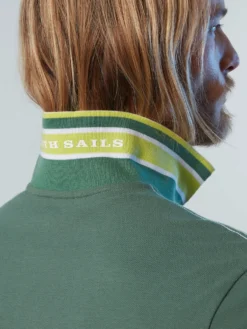 Polo North Sails Men SS Polo With Logo Military Green -StormGear Verkoop hi res 692417 0813 det3 750x