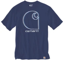 T-Shirt Carhartt Men Graphic T-Shirt S/S Scout Blue Heather