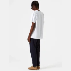 T-Shirt Edmmond Studios Men Mini Logo Plain White -StormGear Verkoop minilogowhite 027web 1200x1800