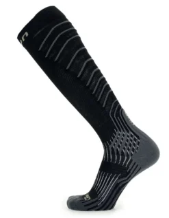 Sokken UYN Men Run Compression Onepiece 0.0 Black Grey