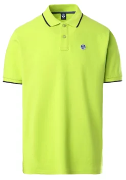 Polo North Sails Men SS Polo With Graphic Lime