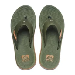 Slipper Reef Men Santa Ana Olive Gum -StormGear Verkoop reef santa ana teenslippers olijfgroen olijfgroen 0195333894362