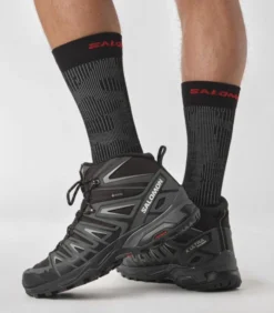 Wandelschoen Salomon Men X Ultra Pioneer Mid GTX Black Magnet Monument -StormGear Verkoop salomon x ultra pioneer mid gtx black magnet 3