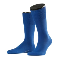 Sokken Falke Airport SO Saffier Blauw