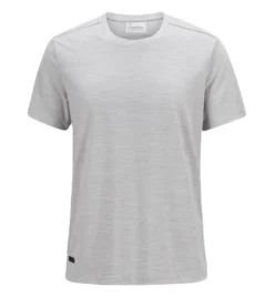 T Shirt Peak Performance Men Civil Merino Med Grey Mel